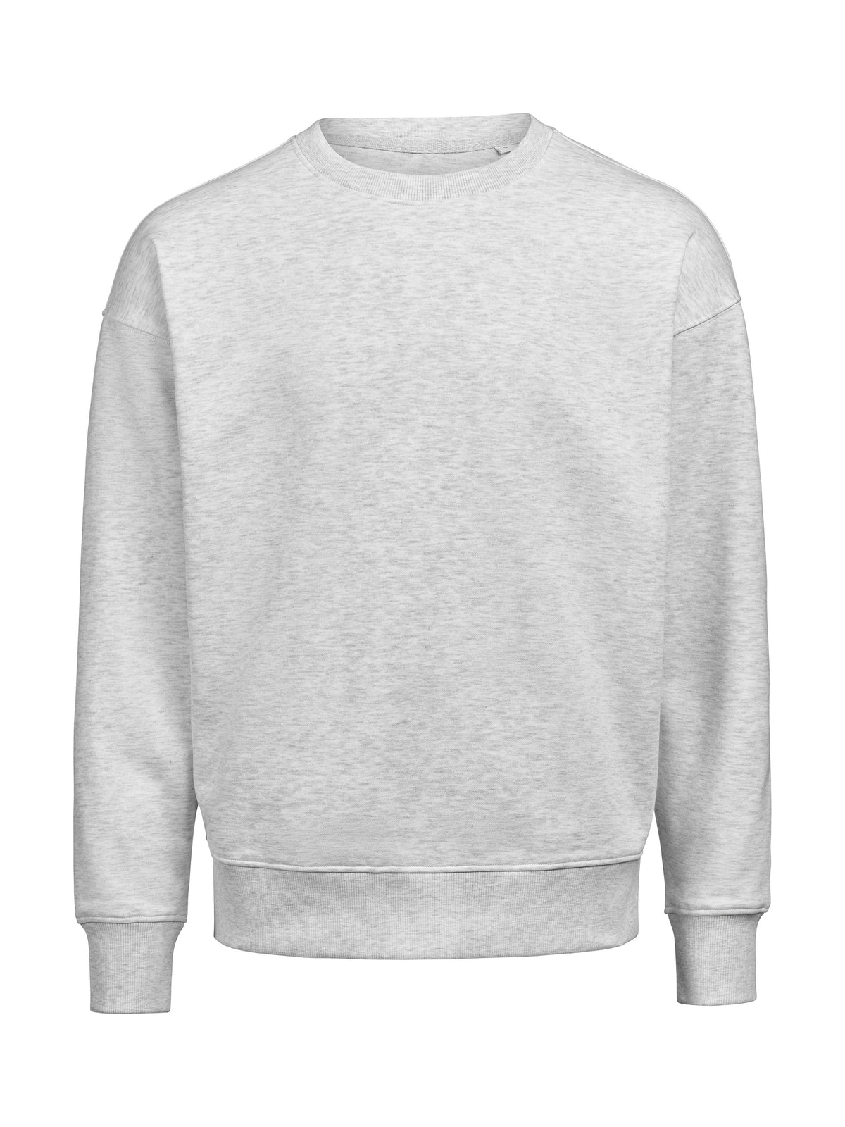 Vereins Crewneck – UM Loose Fit | individuell bedruckt – Aschgrau Meliert