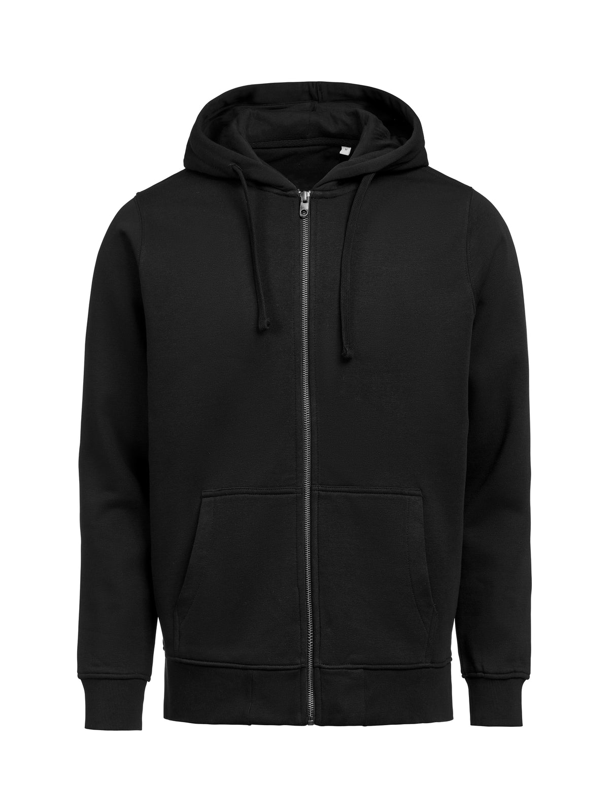 Vereins Full Zip Hoodie – UM Regular Fit | individuell bedruckt – Schwarz